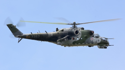 Photo ID 183046 by Sven Zimmermann. Czech Republic Air Force Mil Mi 35 Mi 24V, 7357