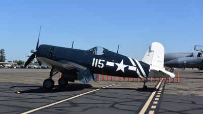 Photo ID 268693 by Ray Orgunwall. Private Olympic Flight Museum Goodyear FG 1D Corsair, NX72NW