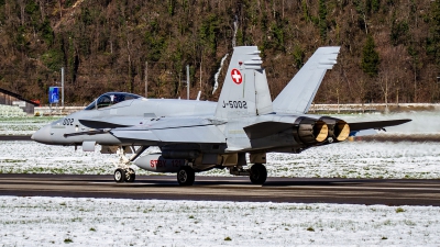 Photo ID 283051 by Agata Maria Weksej. Switzerland Air Force McDonnell Douglas F A 18C Hornet, J 5002