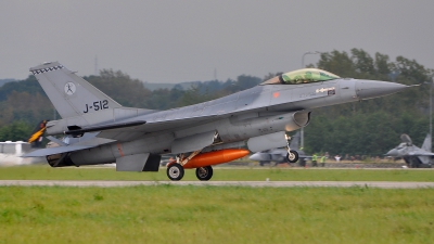 Photo ID 61477 by Radim Spalek. Netherlands Air Force General Dynamics F 16AM Fighting Falcon, J 512