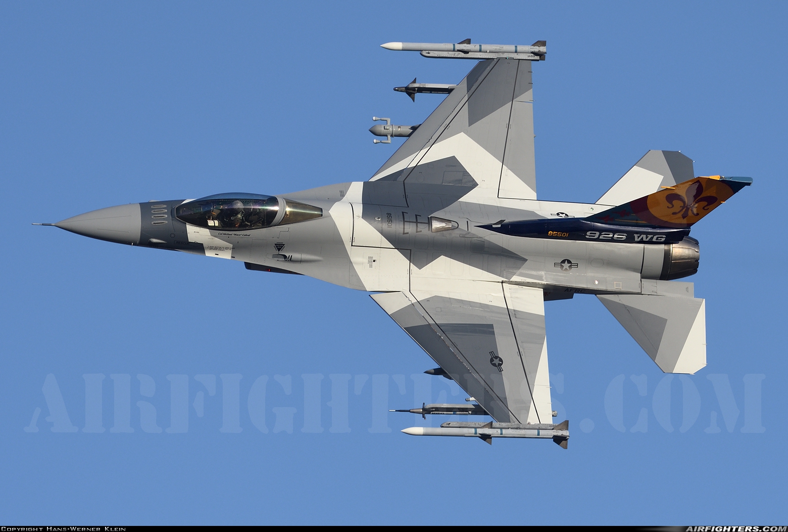 Photo ID 282627 by Hans-Werner Klein. USA Air Force General Dynamics F 16C Fighting Falcon, 85 1501