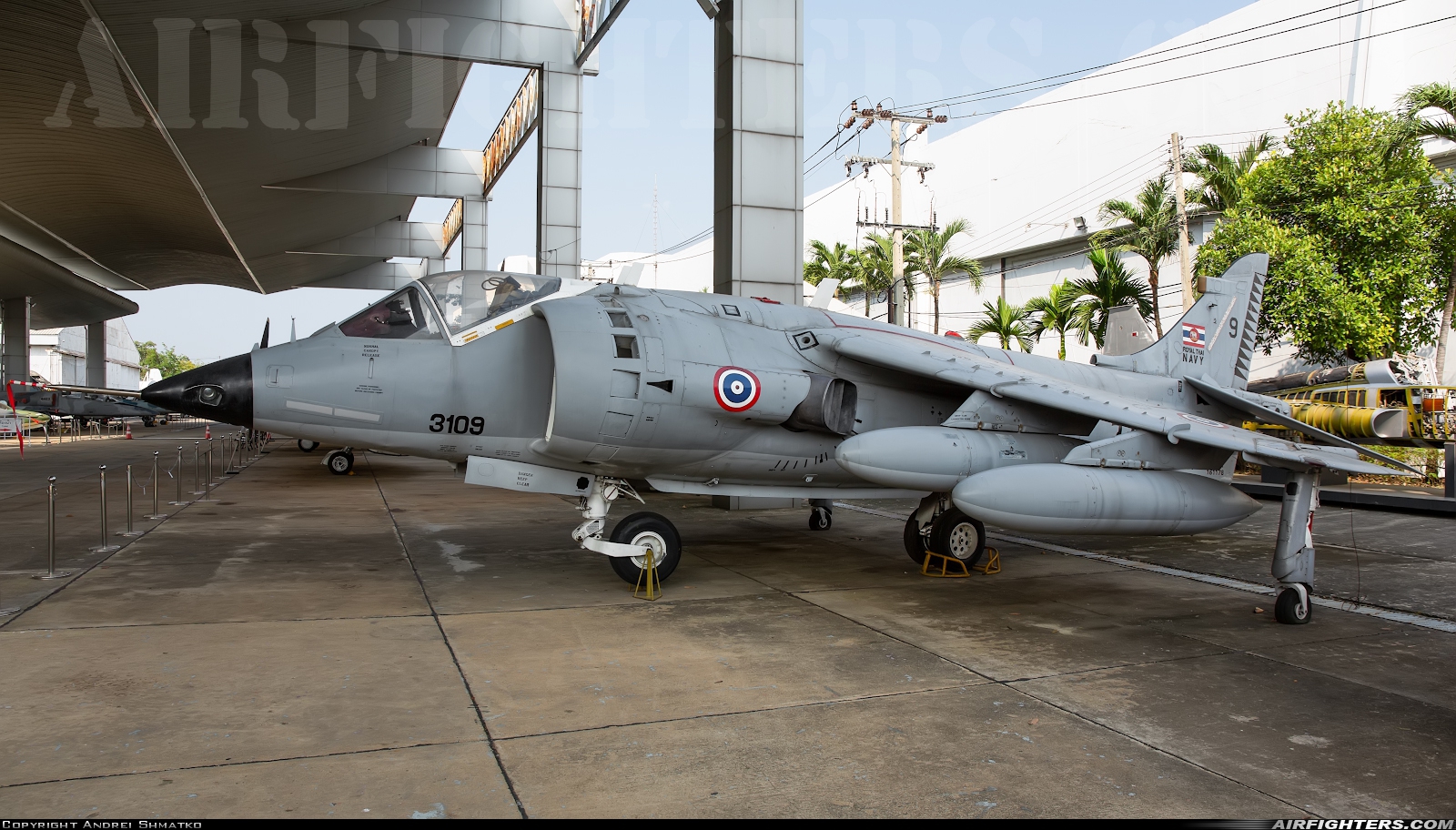 Photo ID 282969 by Andrei Shmatko. Thailand Navy Hawker Siddeley AV 8A Harrier, 3109