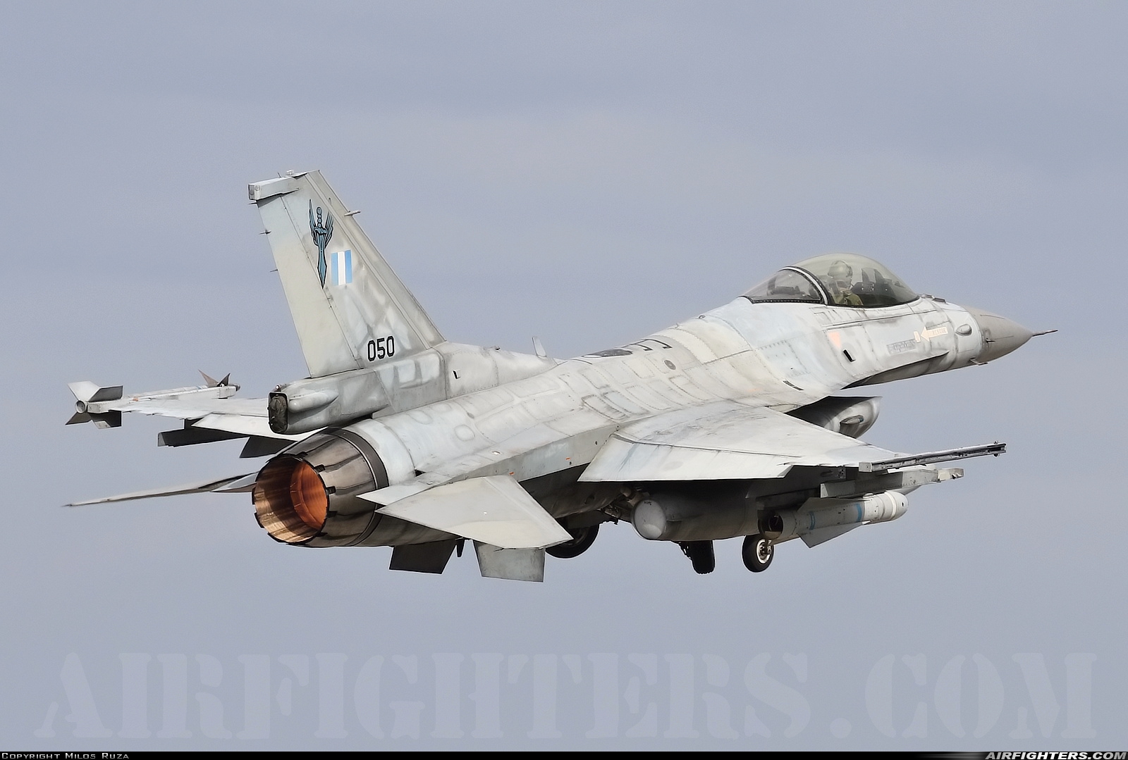 Photo ID 283023 by Milos Ruza. Greece Air Force General Dynamics F 16C Fighting Falcon, 050
