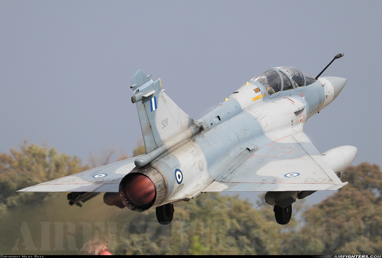 Photo ID 283024 by Milos Ruza. Greece Air Force Dassault Mirage 2000 5BG, 509