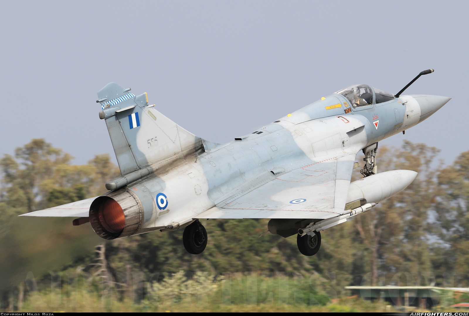 Photo ID 283155 by Milos Ruza. Greece Air Force Dassault Mirage 2000EG, 555
