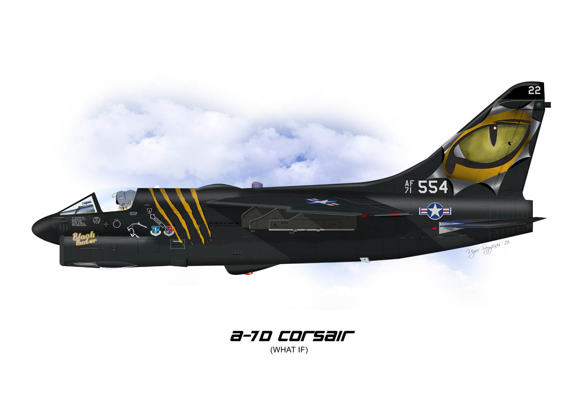A-7D Corsair Profile