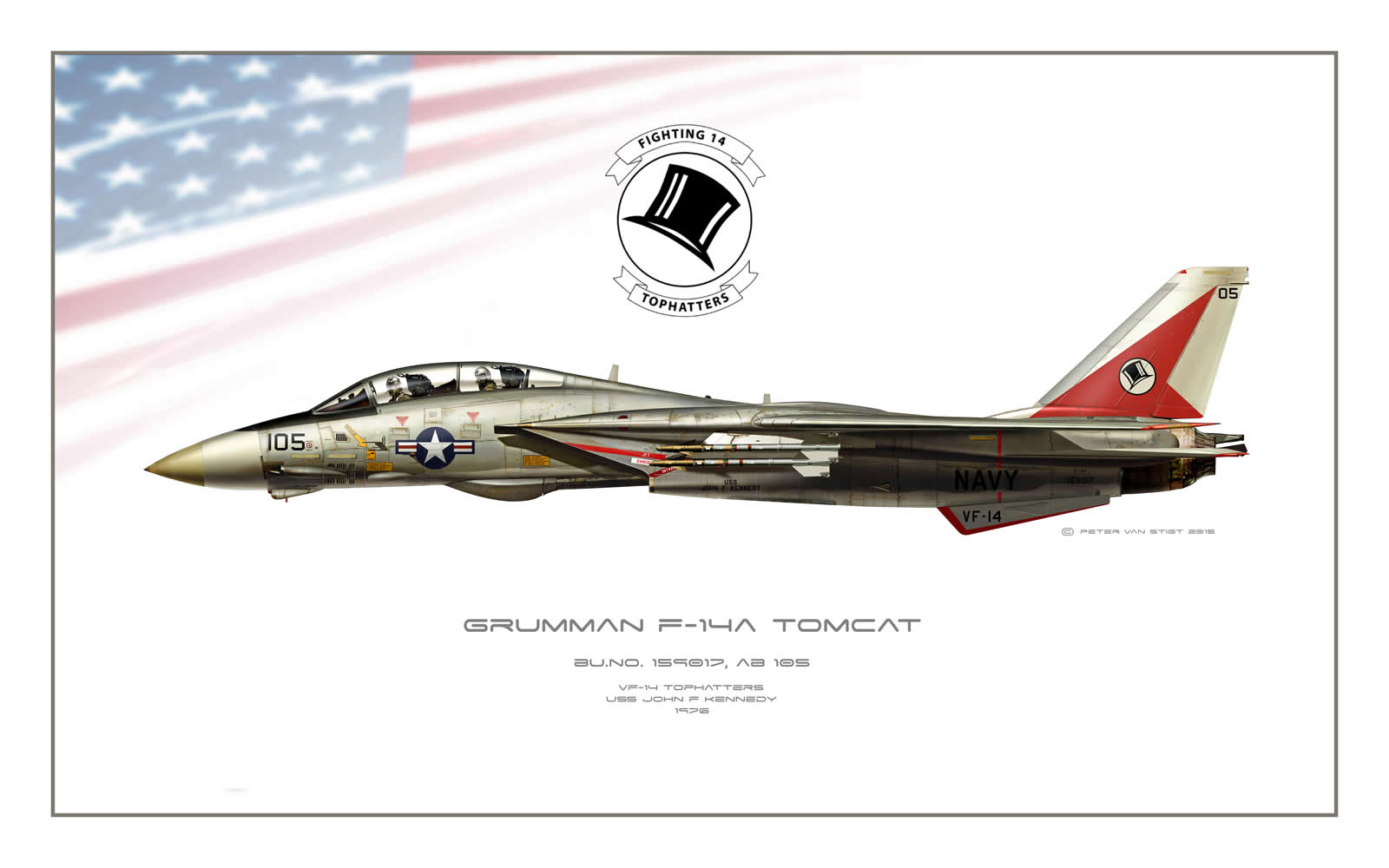 VF-14 Tophatters F-14 Tomcat Profile