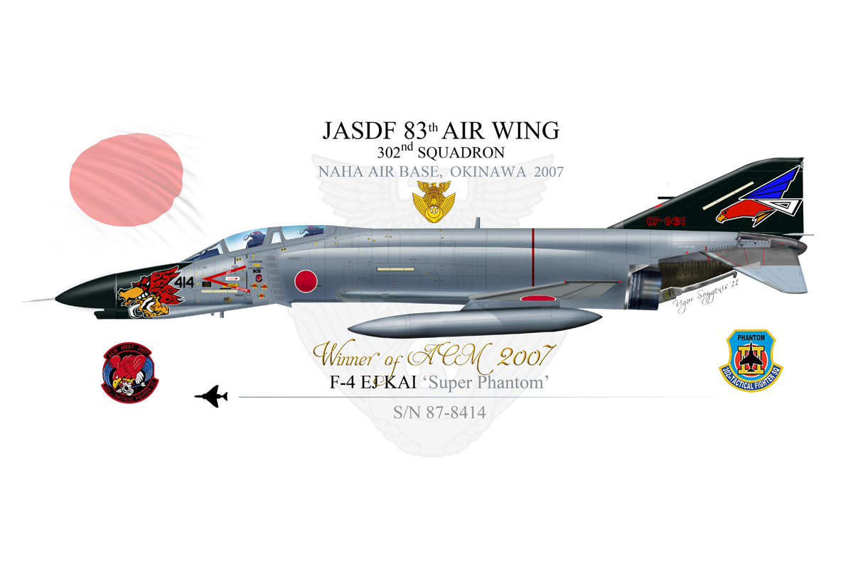 JASDF F-4 Phantom II Profile
