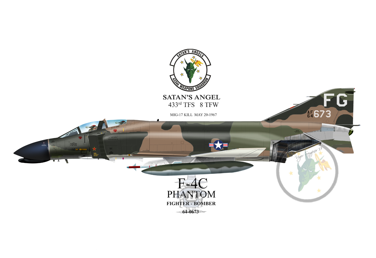 USAF F-4C Phantom II Profile