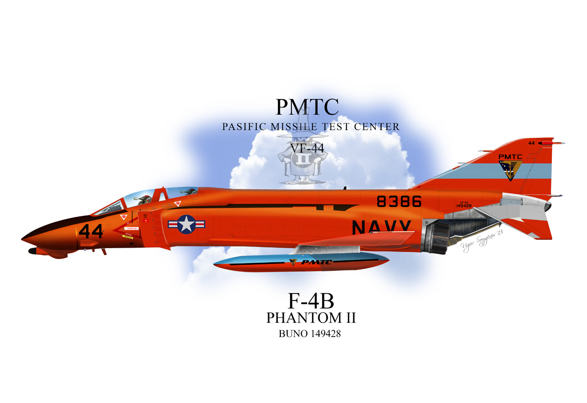 USN F-4B Phantom II Profile