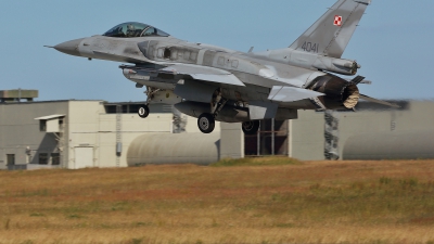 Photo ID 147735 by Rebecca Metkemeier. Poland Air Force General Dynamics F 16C Fighting Falcon, 4041