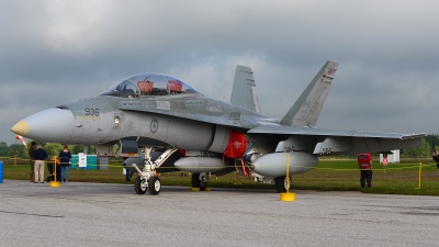 Photo ID 182142 by Rod Dermo. Canada Air Force McDonnell Douglas CF 188B Hornet CF 18B, 188936