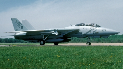 Photo ID 184460 by David F. Brown. USA Navy Grumman F 14A Tomcat, 162696