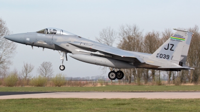 Photo ID 190647 by Gertjan Stienstra - mil-aircraftspotting. USA Air Force McDonnell Douglas F 15C Eagle, 81 0039