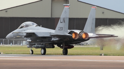 Photo ID 236580 by Paul Newbold. USA Air Force McDonnell Douglas F 15E Strike Eagle, 96 0201