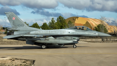 Photo ID 238276 by Aldo Bidini. Poland Air Force General Dynamics F 16C Fighting Falcon, 4049