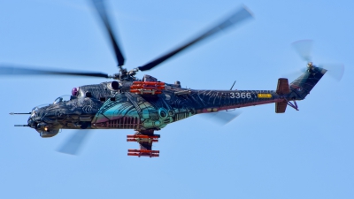 Photo ID 282672 by Radim Spalek. Czech Republic Air Force Mil Mi 24V, 3366