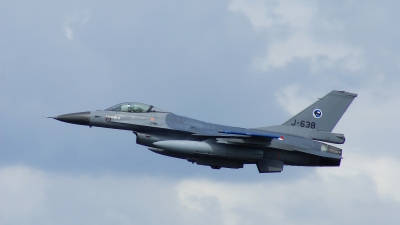 Photo ID 50894 by Vincent de Wissel. Netherlands Air Force General Dynamics F 16AM Fighting Falcon, J 638